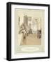 Illustration for Goldsmith's She Stoops to Conquer-Hugh Thomson-Framed Giclee Print