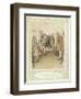 Illustration for Goldsmith's She Stoops to Conquer-Hugh Thomson-Framed Giclee Print