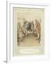 Illustration for Goldsmith's She Stoops to Conquer-Hugh Thomson-Framed Giclee Print