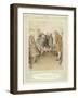 Illustration for Goldsmith's She Stoops to Conquer-Hugh Thomson-Framed Giclee Print