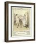 Illustration for Goldsmith's She Stoops to Conquer-Hugh Thomson-Framed Giclee Print