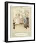 Illustration for Goldsmith's She Stoops to Conquer-Hugh Thomson-Framed Giclee Print