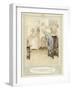 Illustration for Goldsmith's She Stoops to Conquer-Hugh Thomson-Framed Giclee Print