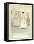 Illustration for Goldsmith's She Stoops to Conquer-Hugh Thomson-Framed Stretched Canvas