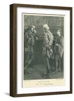 Illustration for Hamlet-Arthur Hopkins-Framed Giclee Print