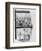 Illustration for Home of a Hundred Comforts Booklet-null-Framed Giclee Print