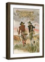 Illustration for Isaac Walton's the Compleat Angler-Peter Jackson-Framed Giclee Print