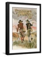 Illustration for Isaac Walton's the Compleat Angler-Peter Jackson-Framed Giclee Print