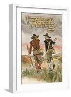 Illustration for Isaac Walton's the Compleat Angler-Peter Jackson-Framed Giclee Print