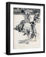 'Illustration for Ivanhoe by Anonymous', c1898-Unknown-Framed Giclee Print