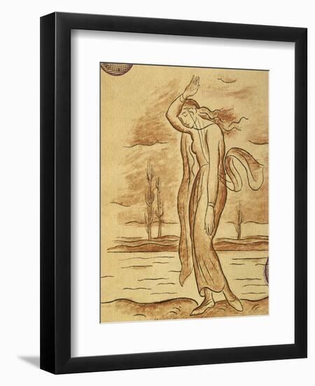 Illustration for Kata Kabanova by Leos Janacek-null-Framed Giclee Print