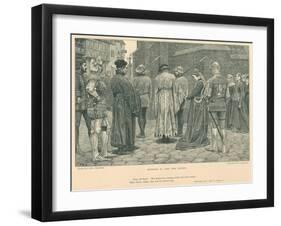 Illustration for King Richard II-J.M.L. Ralston-Framed Giclee Print