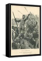 Illustration for King Richard III-Arthur Hopkins-Framed Stretched Canvas