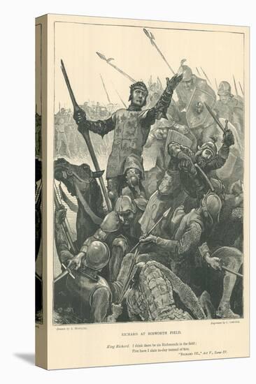 Illustration for King Richard III-Arthur Hopkins-Stretched Canvas