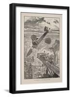 Illustration for Le Vingtième Siècle: La Vie Électrique-Albert Robida-Framed Giclee Print