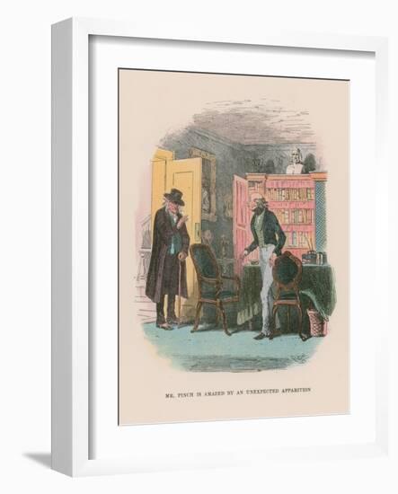 Illustration for Martin Chuzzlewit-Hablot Knight Browne-Framed Giclee Print