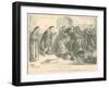 Illustration for Much Ado About Nothing-Frederick Barnard-Framed Giclee Print