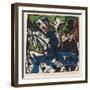 Illustration for 'Peter Schlemihl' by Adalbert Von Chamisso, 1915-Ernst Ludwig Kirchner-Framed Giclee Print