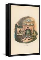 Illustration for Pickwick Papers-Hablot Knight Browne-Framed Stretched Canvas