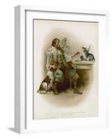 Illustration for Robinson Crusoe-Joseph Finnemore-Framed Giclee Print