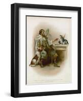 Illustration for Robinson Crusoe-Joseph Finnemore-Framed Giclee Print