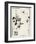 Illustration for Salome by Oscar Wilde, 1906-Aubrey Beardsley-Framed Giclee Print