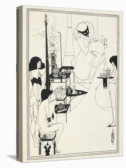 Illustration for Salome by Oscar Wilde, 1906-Aubrey Beardsley-Stretched Canvas