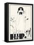 Illustration for Salome by Oscar Wilde, 1906-Aubrey Beardsley-Framed Stretched Canvas