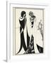 Illustration for Salome by Oscar Wilde, 1906-Aubrey Beardsley-Framed Giclee Print