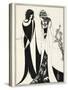 Illustration for Salome by Oscar Wilde, 1906-Aubrey Beardsley-Stretched Canvas