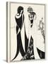 Illustration for Salome by Oscar Wilde, 1906-Aubrey Beardsley-Stretched Canvas