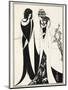 Illustration for Salome by Oscar Wilde, 1906-Aubrey Beardsley-Mounted Premium Giclee Print