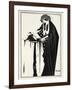 Illustration for Salome by Oscar Wilde, 1906-Aubrey Beardsley-Framed Giclee Print