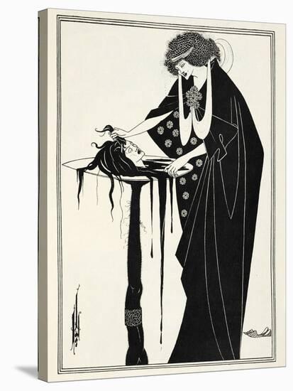 Illustration for Salome by Oscar Wilde, 1906-Aubrey Beardsley-Stretched Canvas