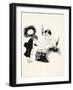 Illustration for Salome by Oscar Wilde, 1906-Aubrey Beardsley-Framed Giclee Print