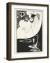 Illustration for Salome by Oscar Wilde, 1906-Aubrey Beardsley-Framed Giclee Print