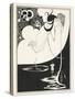 Illustration for Salome by Oscar Wilde, 1906-Aubrey Beardsley-Stretched Canvas