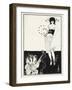 Illustration for Salome by Oscar Wilde, 1906-Aubrey Beardsley-Framed Giclee Print