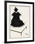 Illustration for Salome by Oscar Wilde, 1906-Aubrey Beardsley-Framed Giclee Print