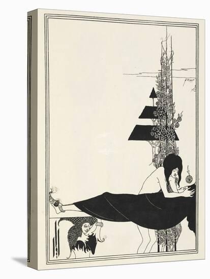 Illustration for Salome by Oscar Wilde, 1906-Aubrey Beardsley-Stretched Canvas