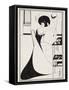 Illustration for Salome by Oscar Wilde, 1906-Aubrey Beardsley-Framed Stretched Canvas