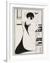 Illustration for Salome by Oscar Wilde, 1906-Aubrey Beardsley-Framed Giclee Print