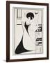 Illustration for Salome by Oscar Wilde, 1906-Aubrey Beardsley-Framed Giclee Print