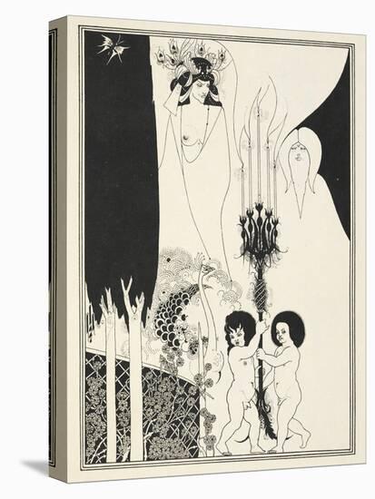 Illustration for Salome by Oscar Wilde, 1906-Aubrey Beardsley-Stretched Canvas