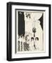 Illustration for Salome by Oscar Wilde, 1906-Aubrey Beardsley-Framed Premium Giclee Print