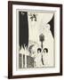 Illustration for Salome by Oscar Wilde, 1906-Aubrey Beardsley-Framed Giclee Print