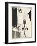 Illustration for Salome by Oscar Wilde, 1906-Aubrey Beardsley-Framed Giclee Print