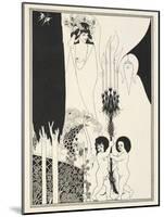 Illustration for Salome by Oscar Wilde, 1906-Aubrey Beardsley-Mounted Giclee Print