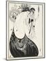 Illustration for Salome by Oscar Wilde, 1906-Aubrey Beardsley-Mounted Giclee Print