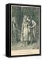Illustration for Shakespeare's King Henry V-Frank Bernard Dicksee-Framed Stretched Canvas